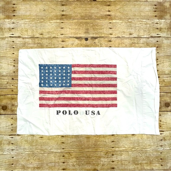 Ralph Lauren Bedding Vintage Ralph Lauren Polo Usa Standard Pillow